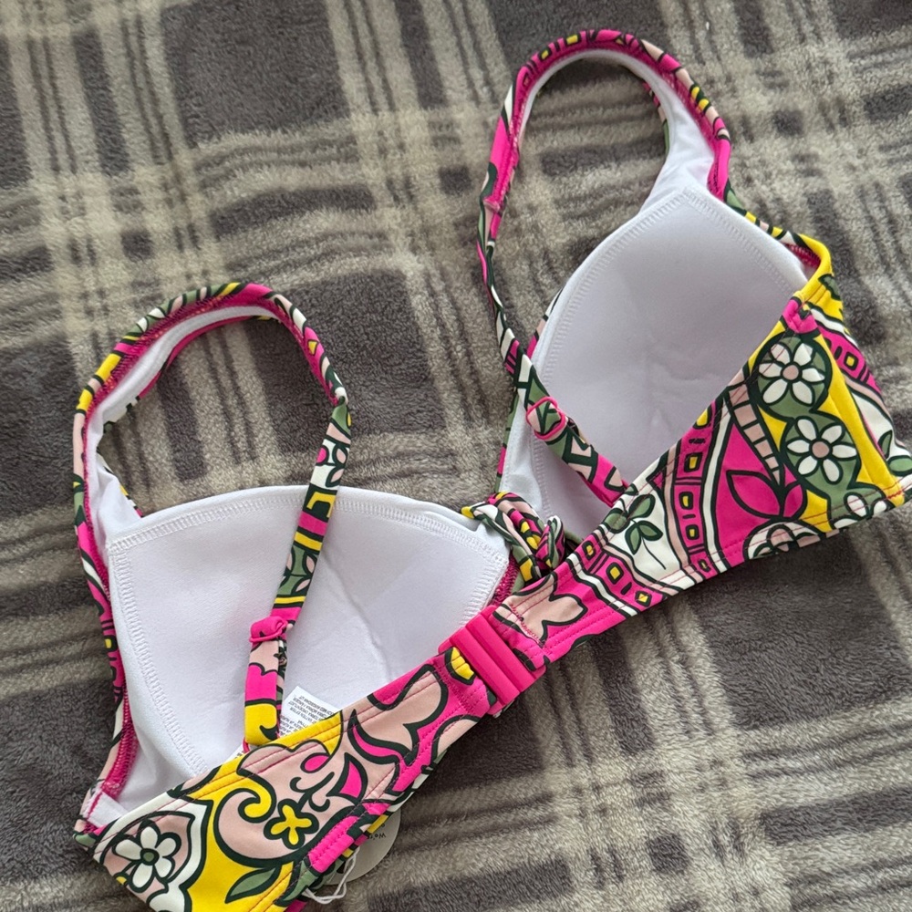 Vibrant Boden  Paisley Bikini Top and Bottom New with tags - Picture 5 of 14